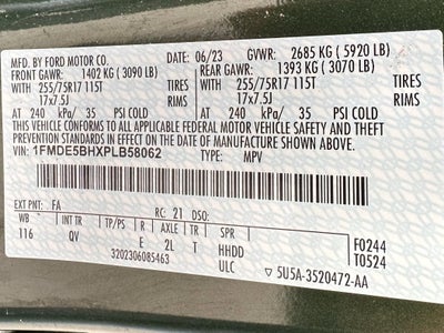 2023 Ford Bronco Big Bend