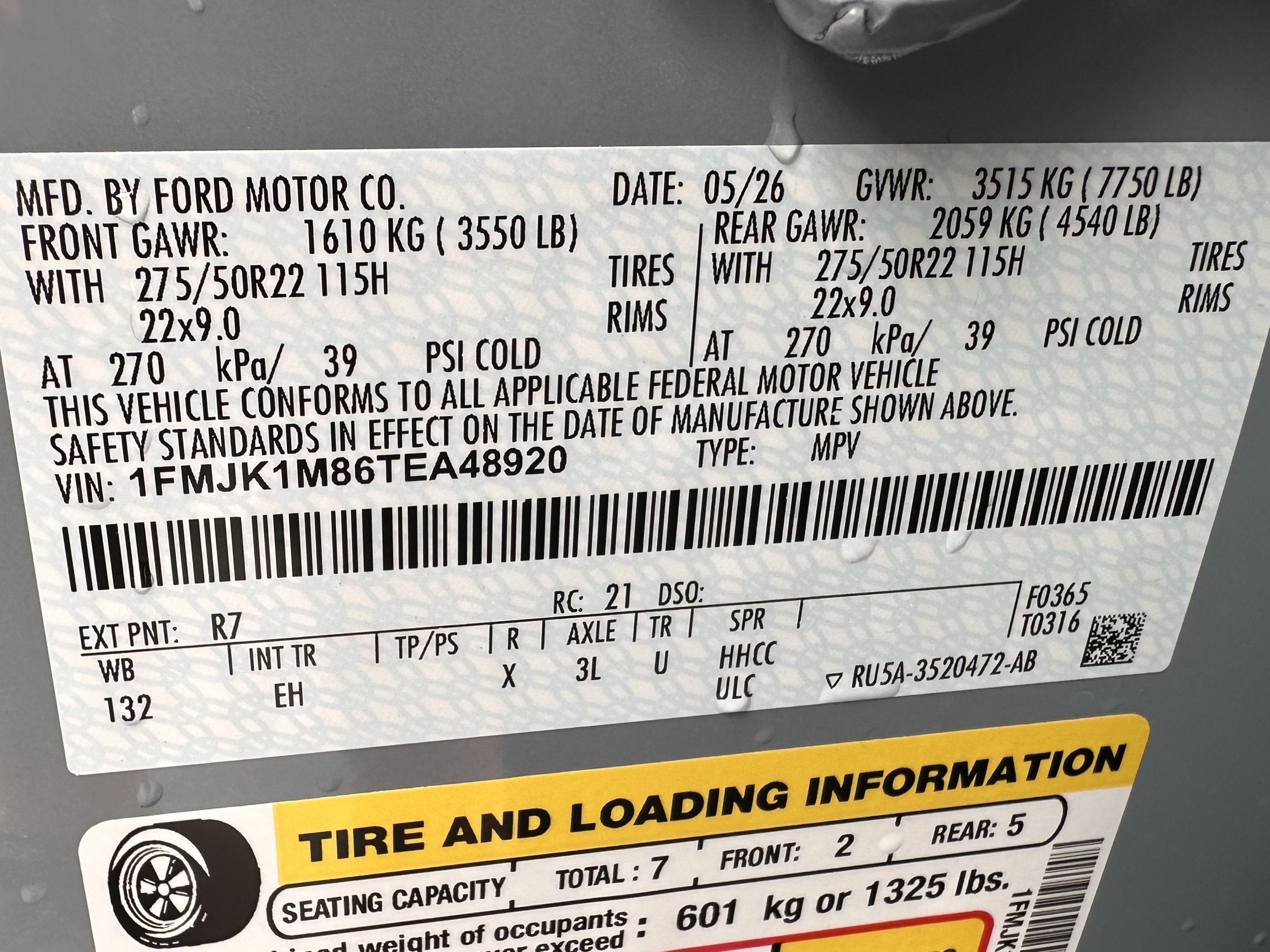 2026 Ford Expedition Max Platinum