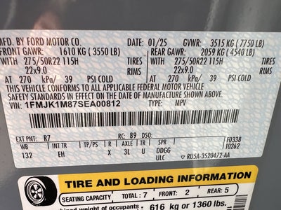 2025 Ford Expedition Max Platinum