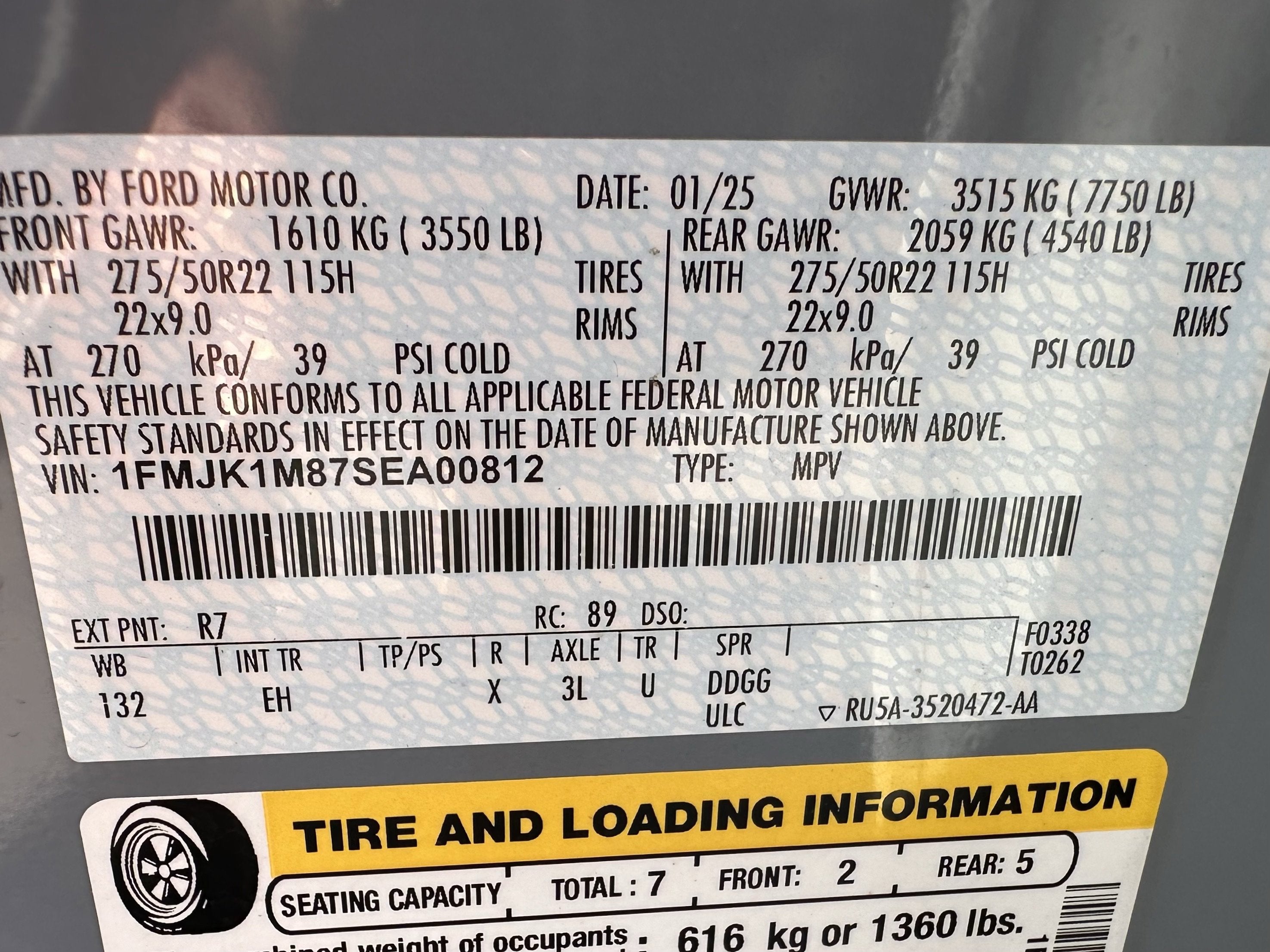 2025 Ford Expedition Max Platinum