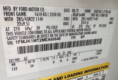 2021 Ford Expedition Max Platinum