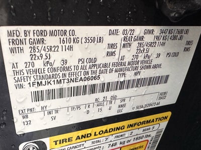 2022 Ford Expedition Max Platinum