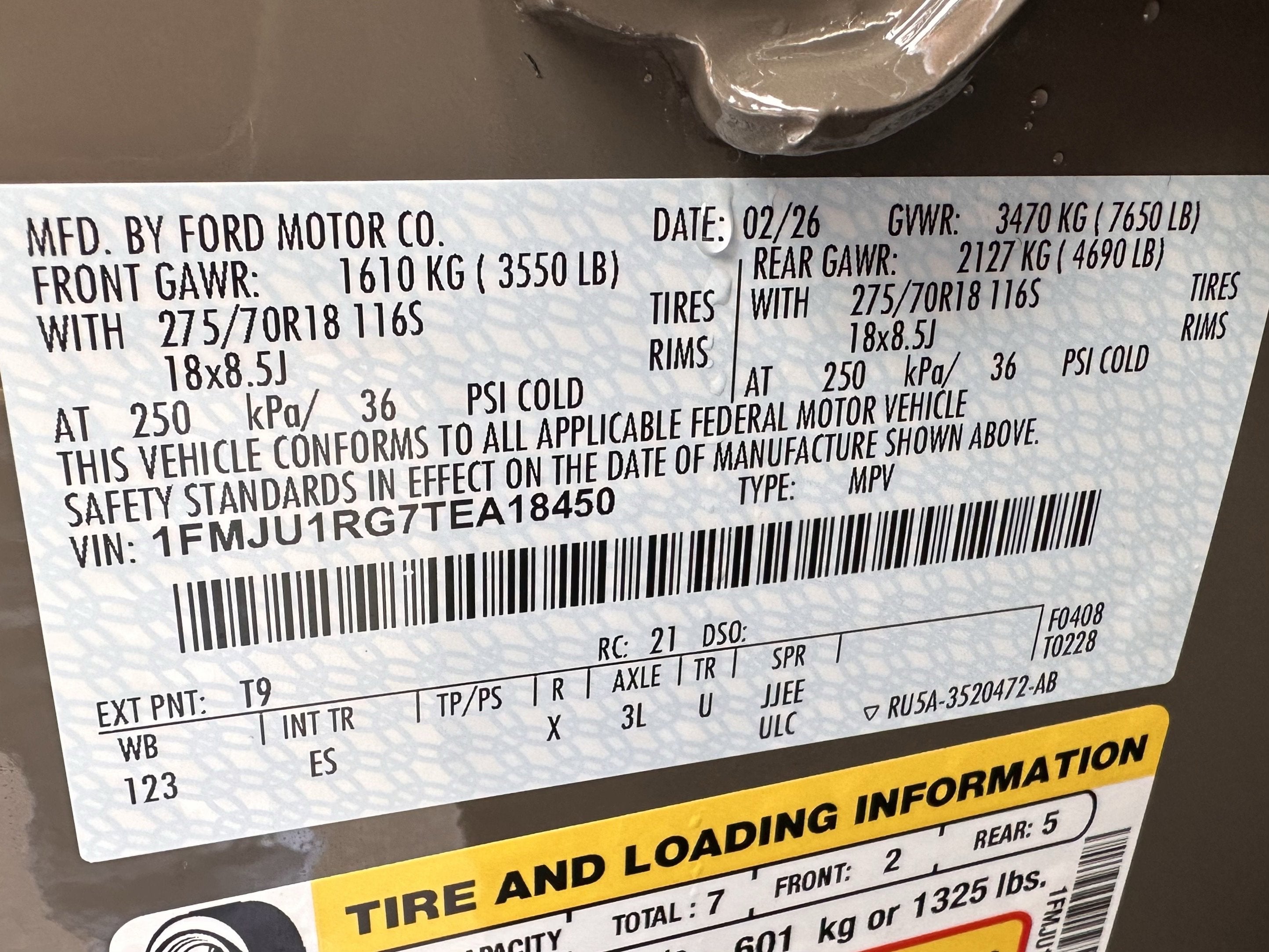 2026 Ford Expedition Tremor