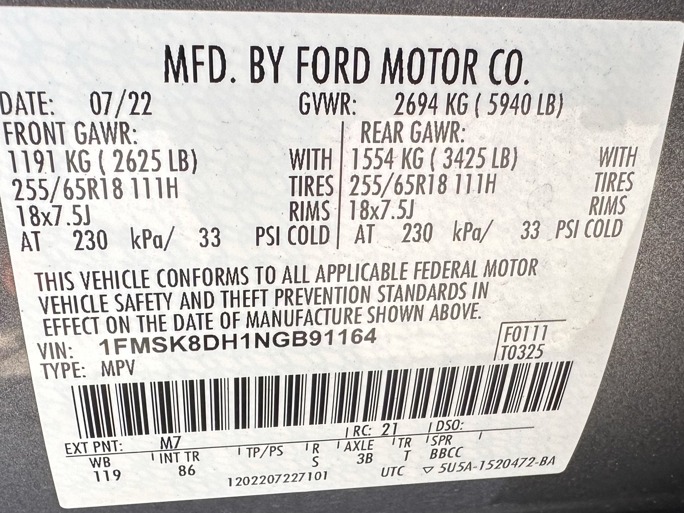 2022 Ford Explorer XLT