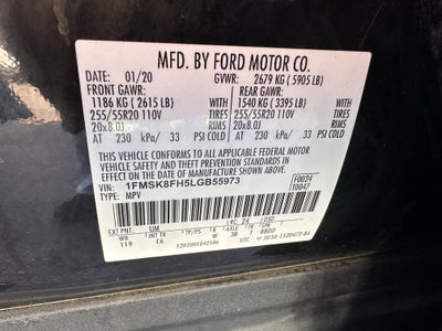 2020 Ford Explorer Limited