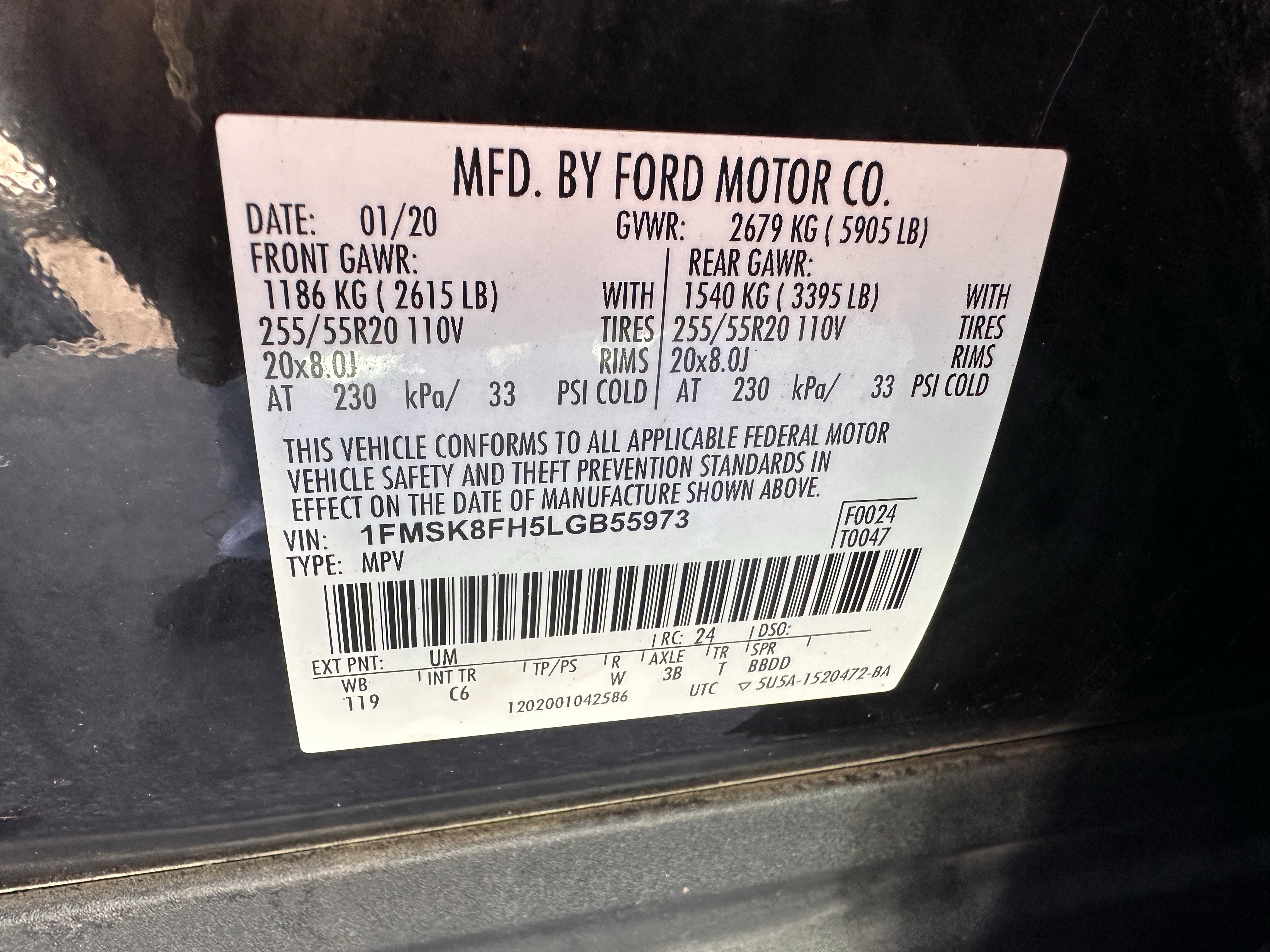 2020 Ford Explorer Limited