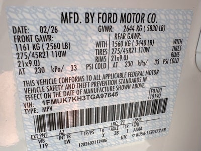 2026 Ford Explorer ST-Line