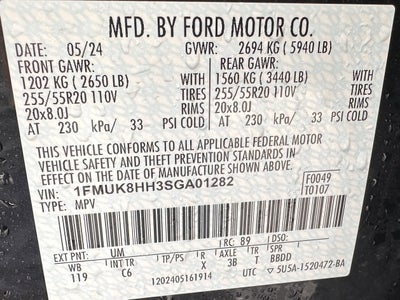 2025 Ford Explorer Platinum