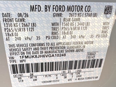 2027 Ford Explorer Tremor