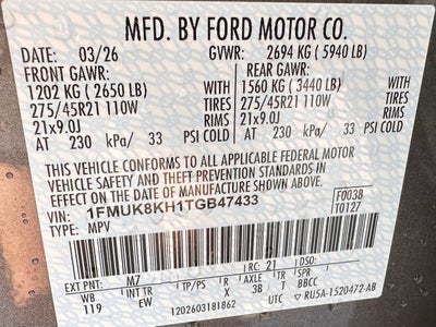 2026 Ford Explorer ST-Line