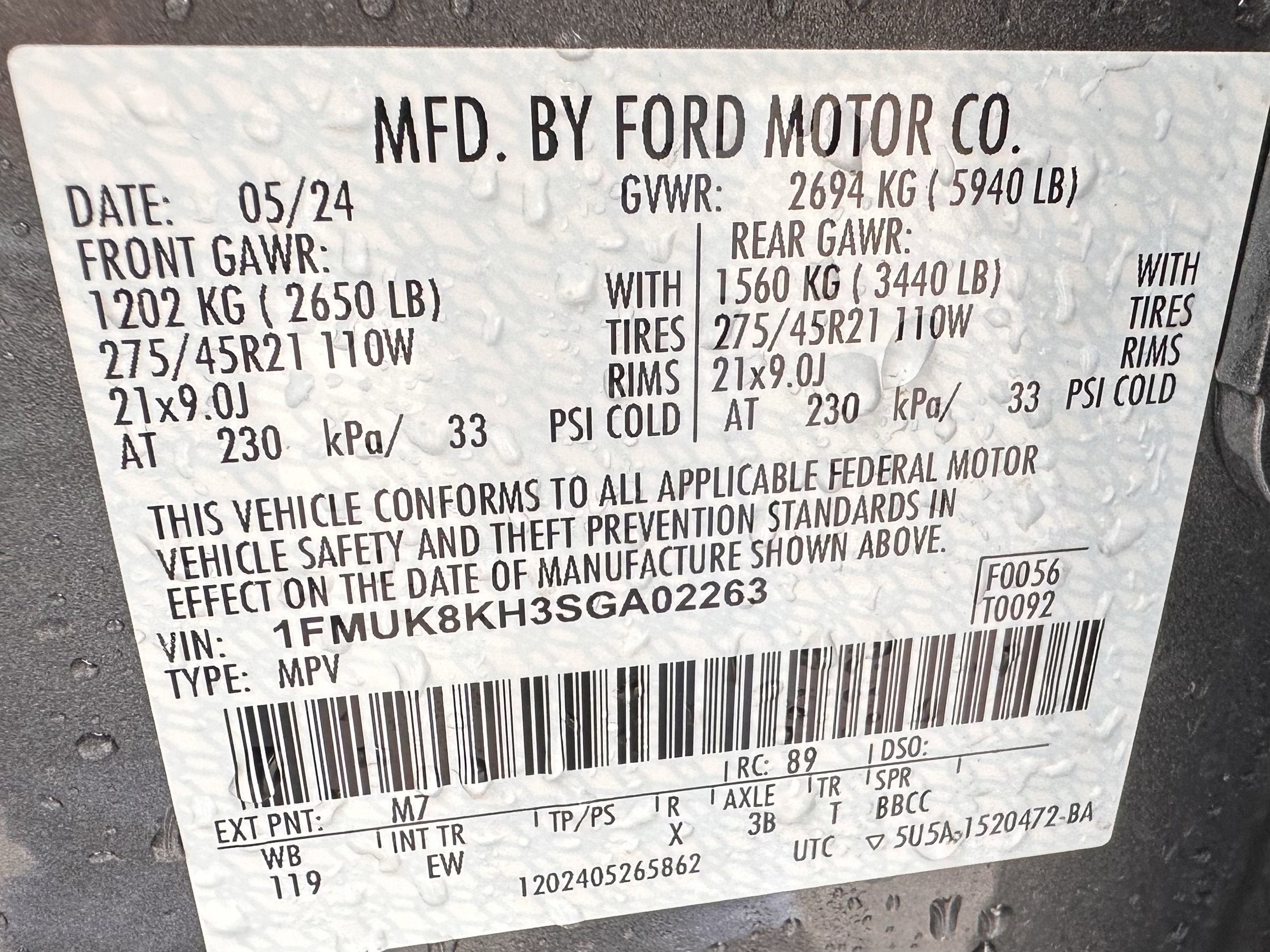 2025 Ford Explorer ST-Line