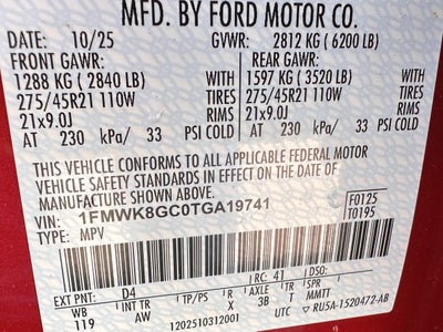 2026 Ford Explorer ST