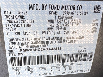 2027 Ford Explorer Platinum