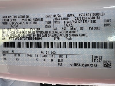 2026 Ford Super Duty F-250 XL