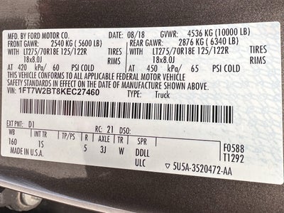 2019 Ford Super Duty F-250 STX