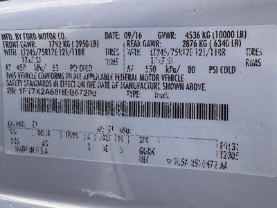 2017 Ford Super Duty F-250 XL