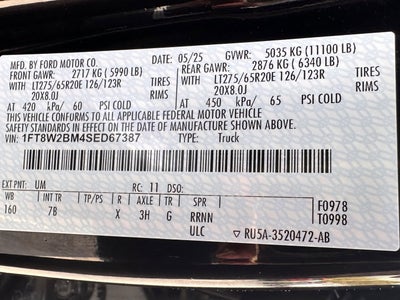 2025 Ford Super Duty F-250 Platinum