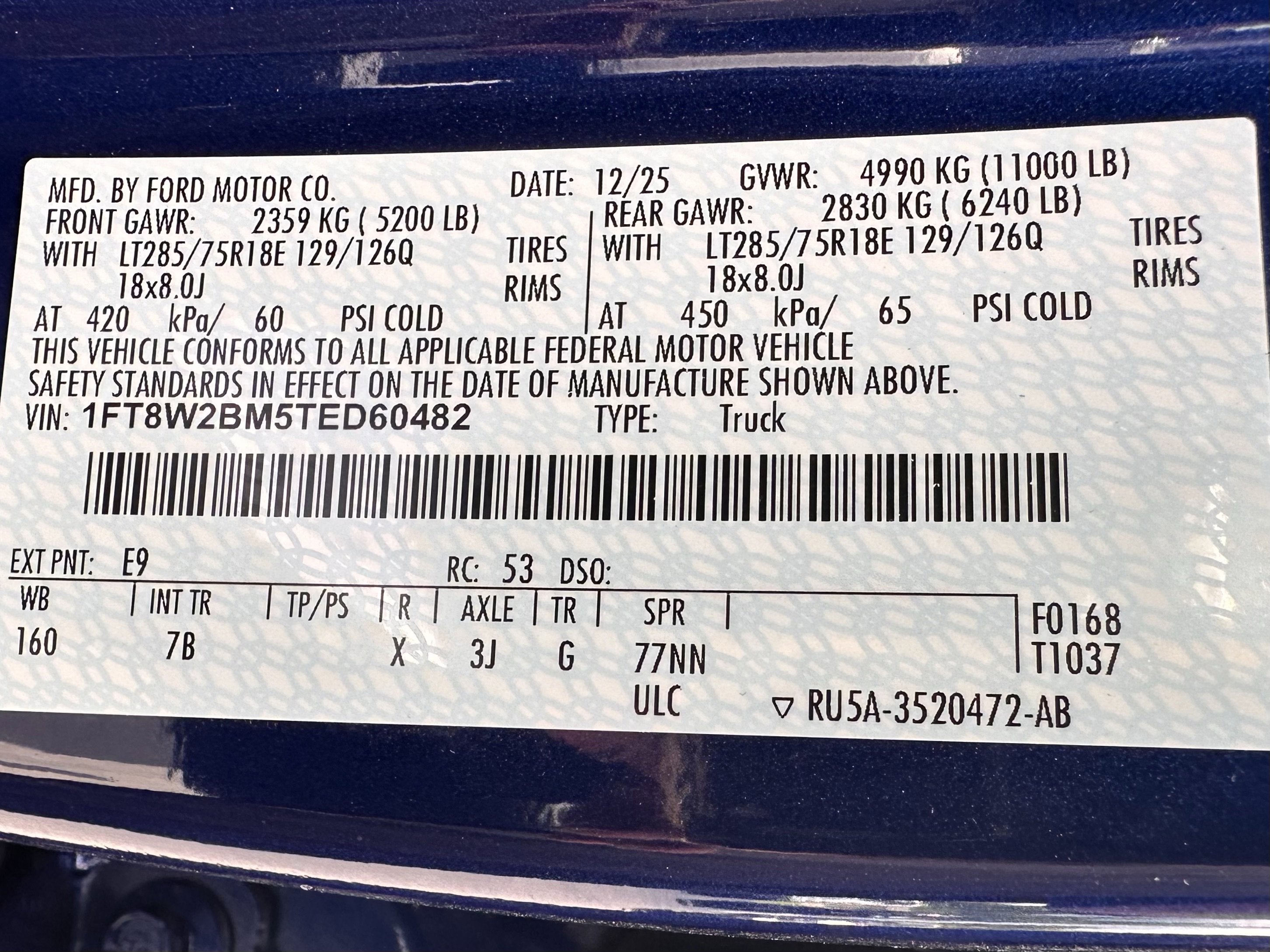 2026 Ford Super Duty F-250 Platinum Tremor