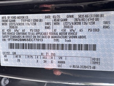 2025 Ford Super Duty F-250 Platinum