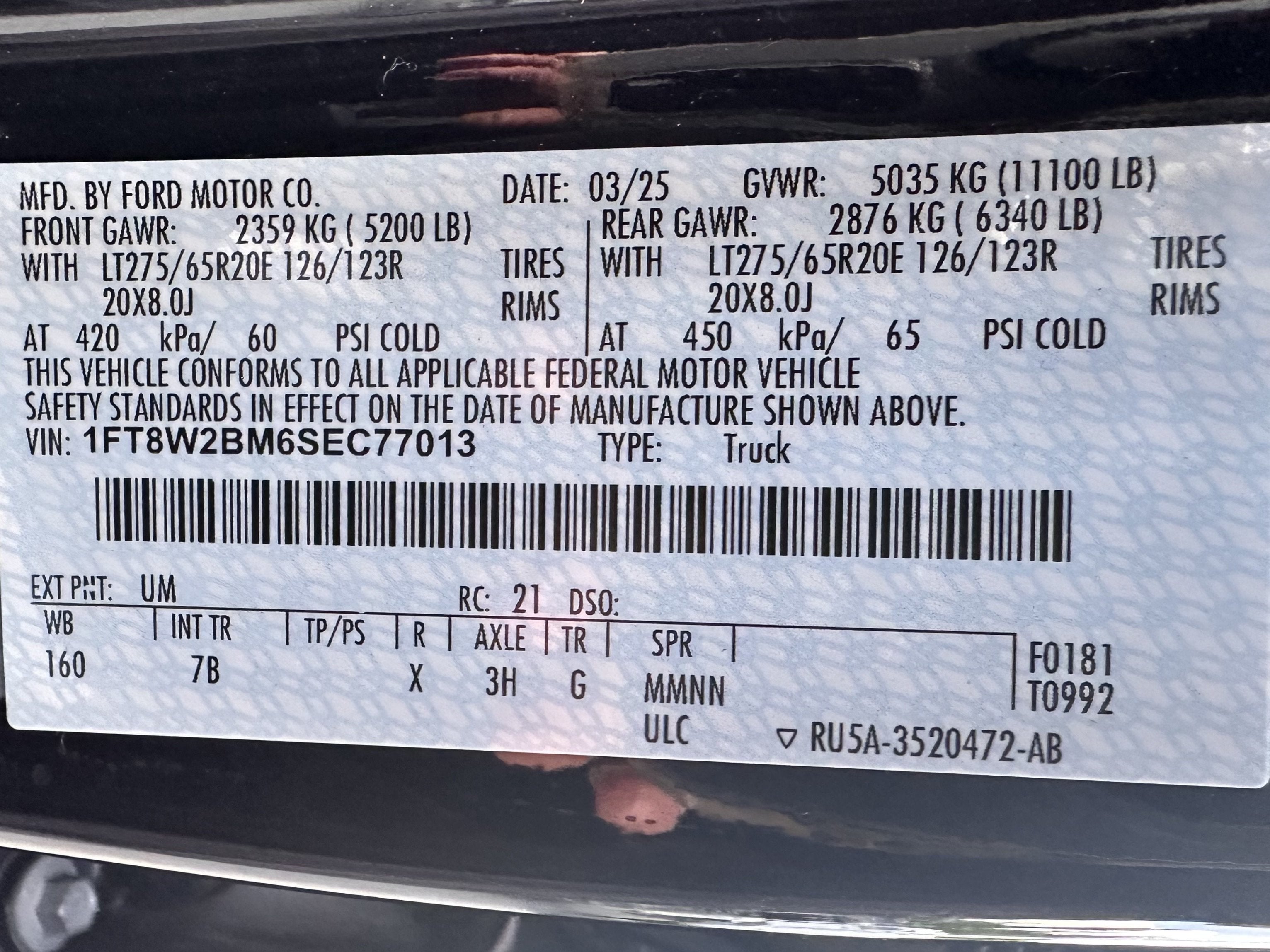 2025 Ford Super Duty F-250 Platinum