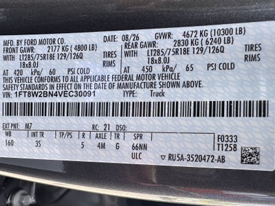 2027 Ford Super Duty F-250 XLT Tremor