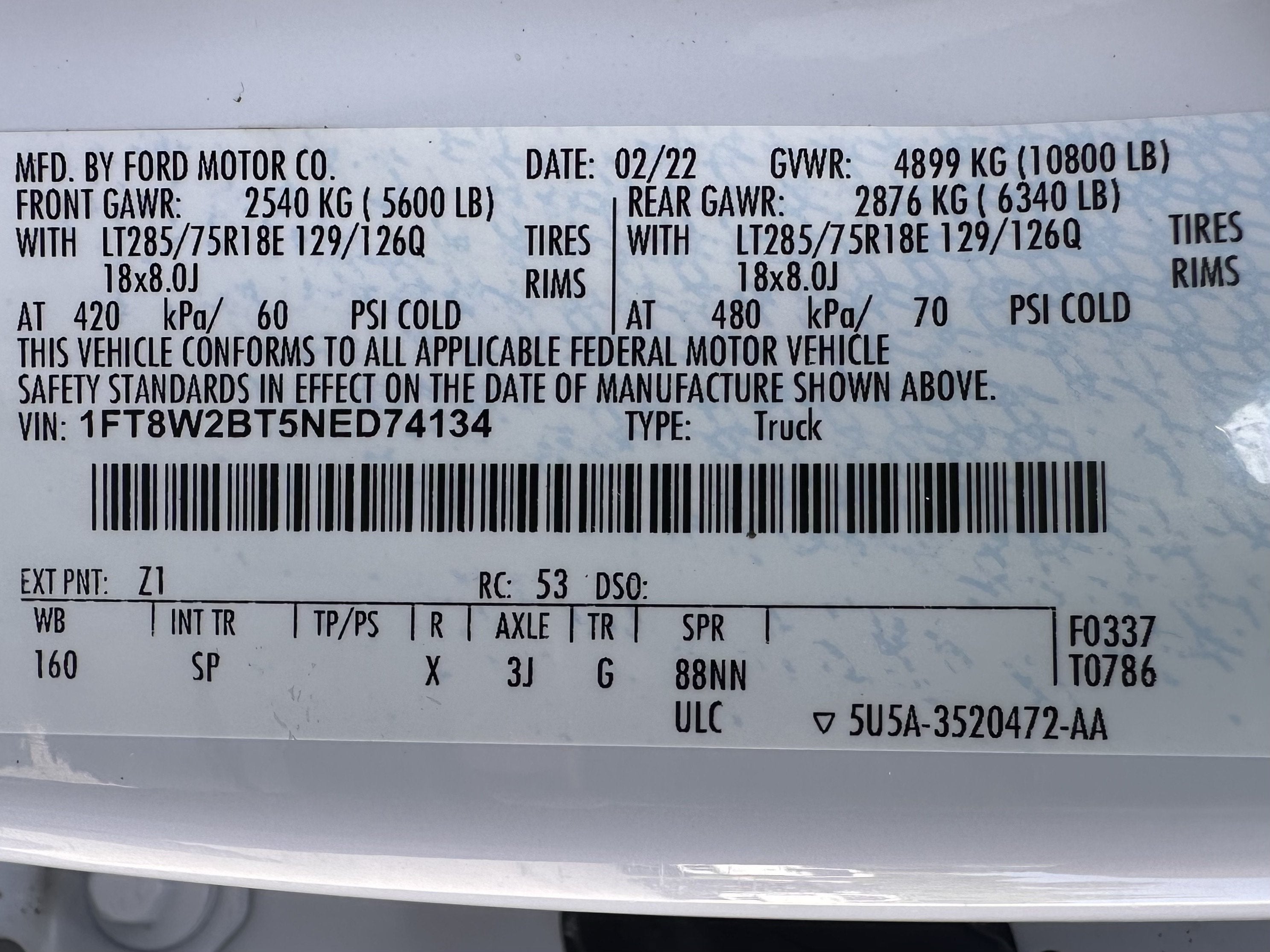2022 Ford Super Duty F-250 King Ranch