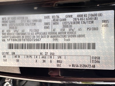 2026 Ford Super Duty F-250 LARIAT