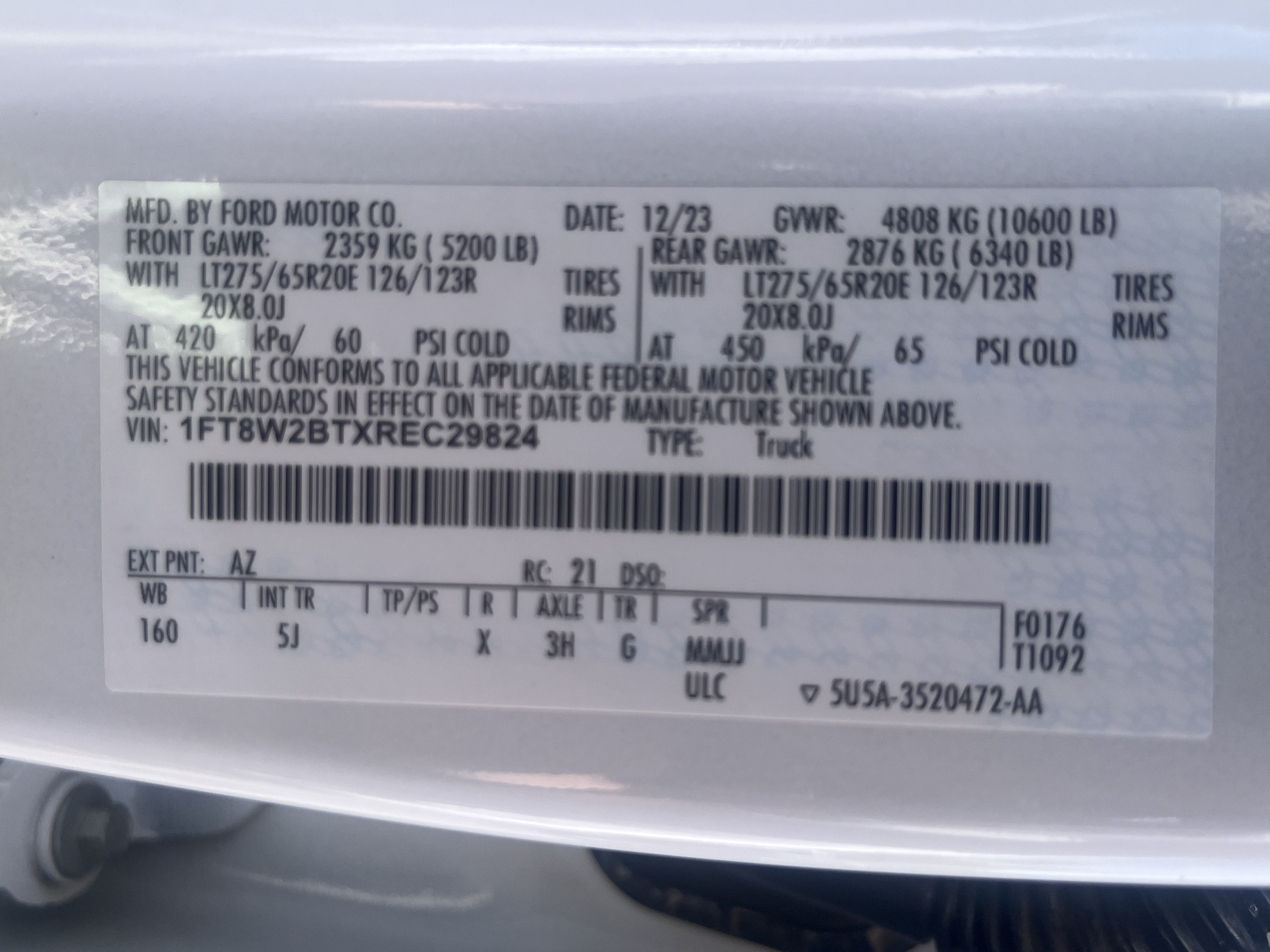 2024 Ford Super Duty F-250 SRW LARIAT