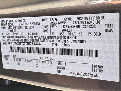 2026 Ford Super Duty F-250 LARIAT