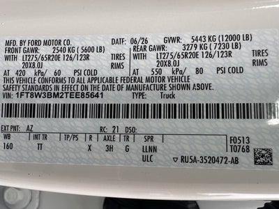 2026 Ford Super Duty F-350 SRW Platinum