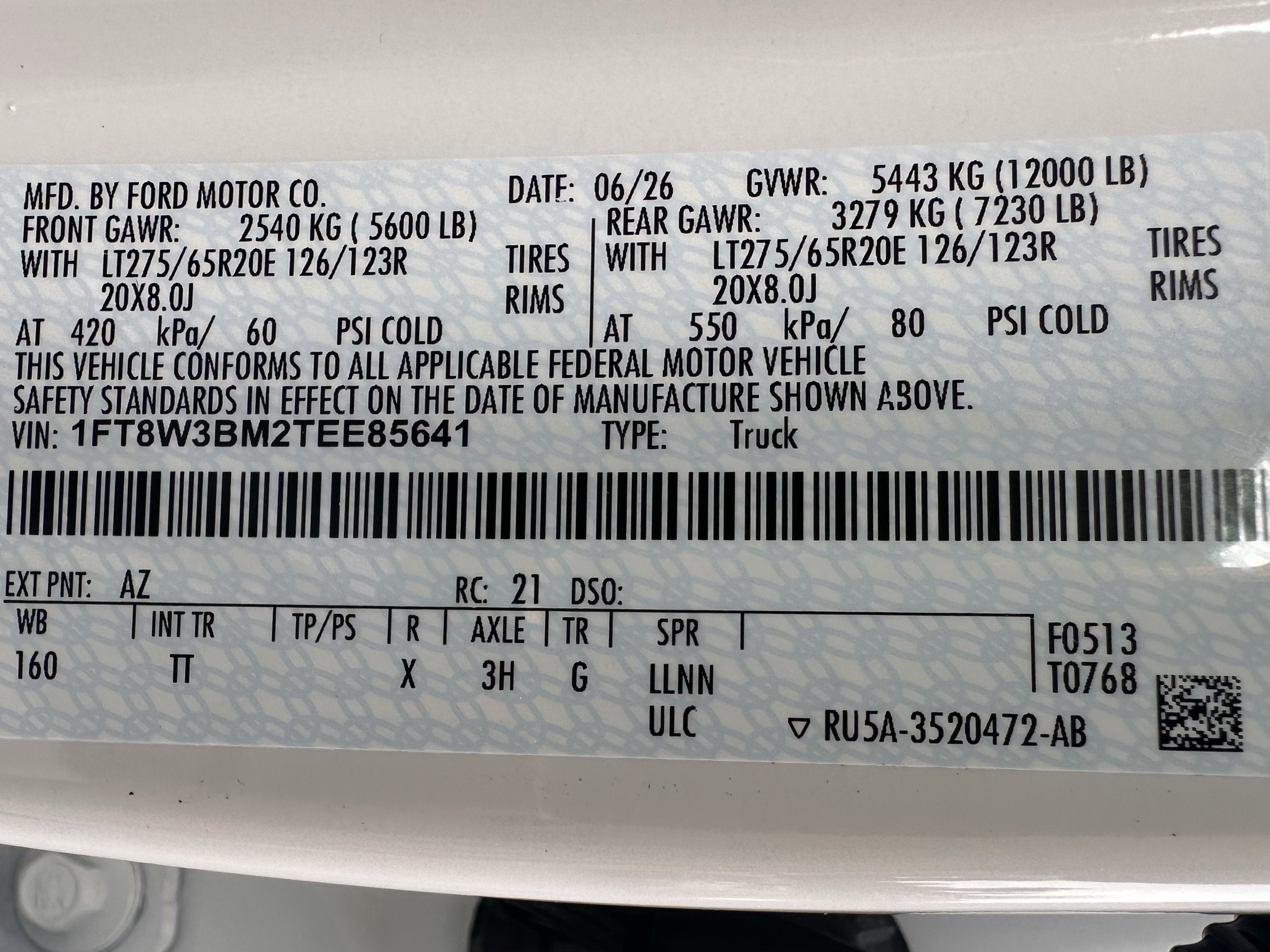 2026 Ford Super Duty F-350 SRW Platinum