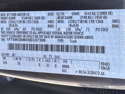 2025 Ford Super Duty F-350 SRW Platinum