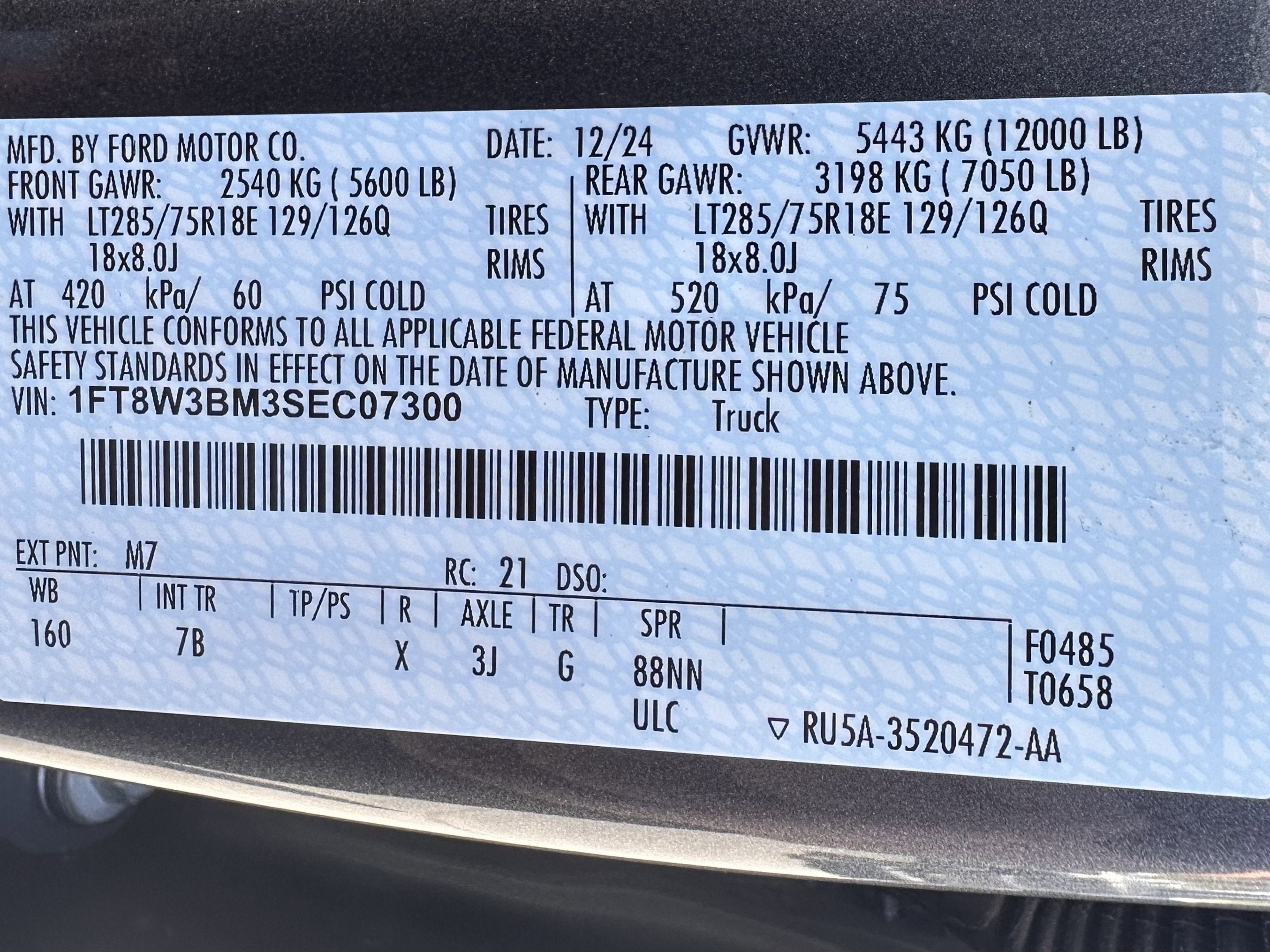2025 Ford Super Duty F-350 SRW Platinum