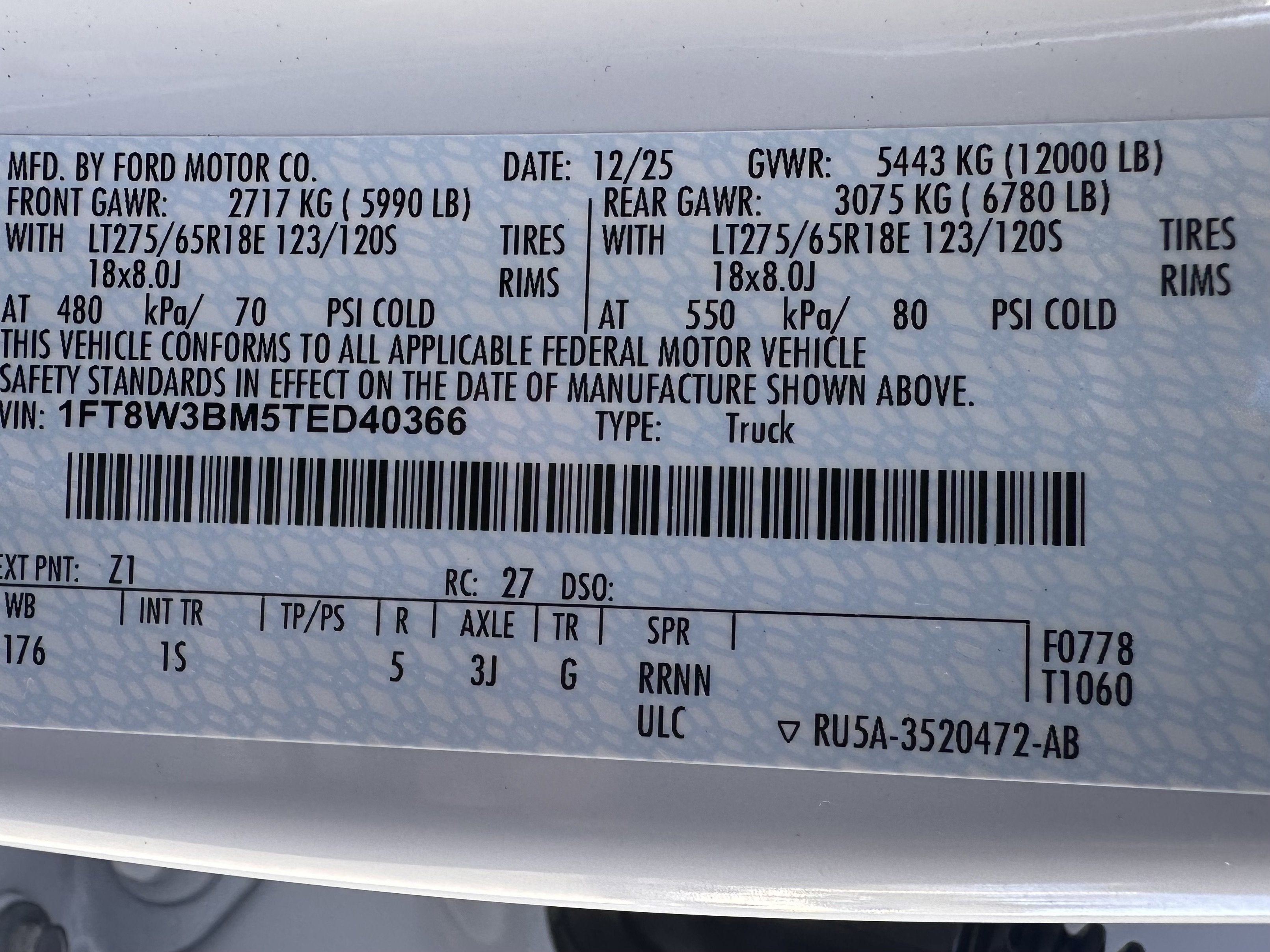 2026 Ford Super Duty F-350 SRW XL