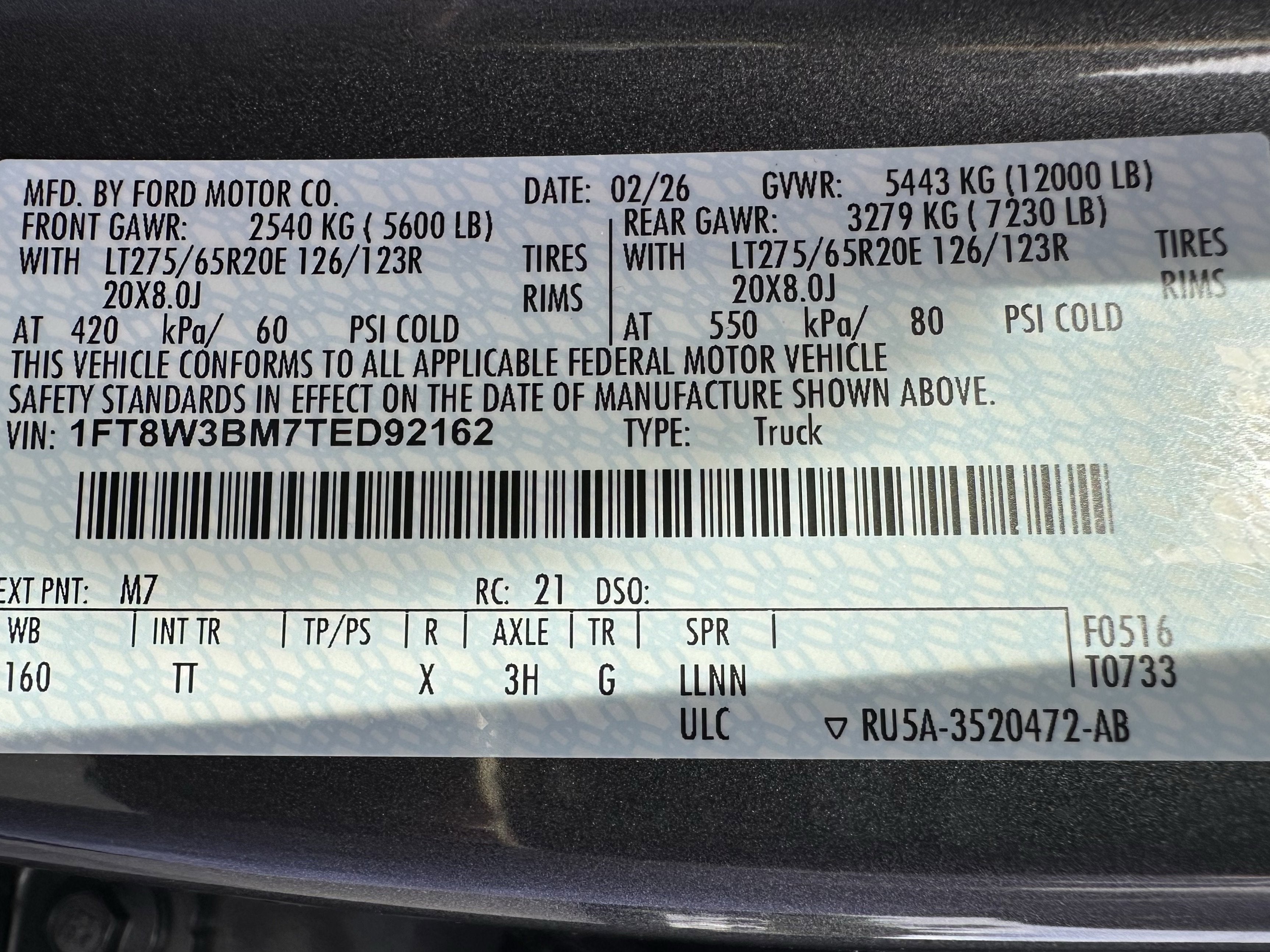 2026 Ford Super Duty F-350 SRW Platinum