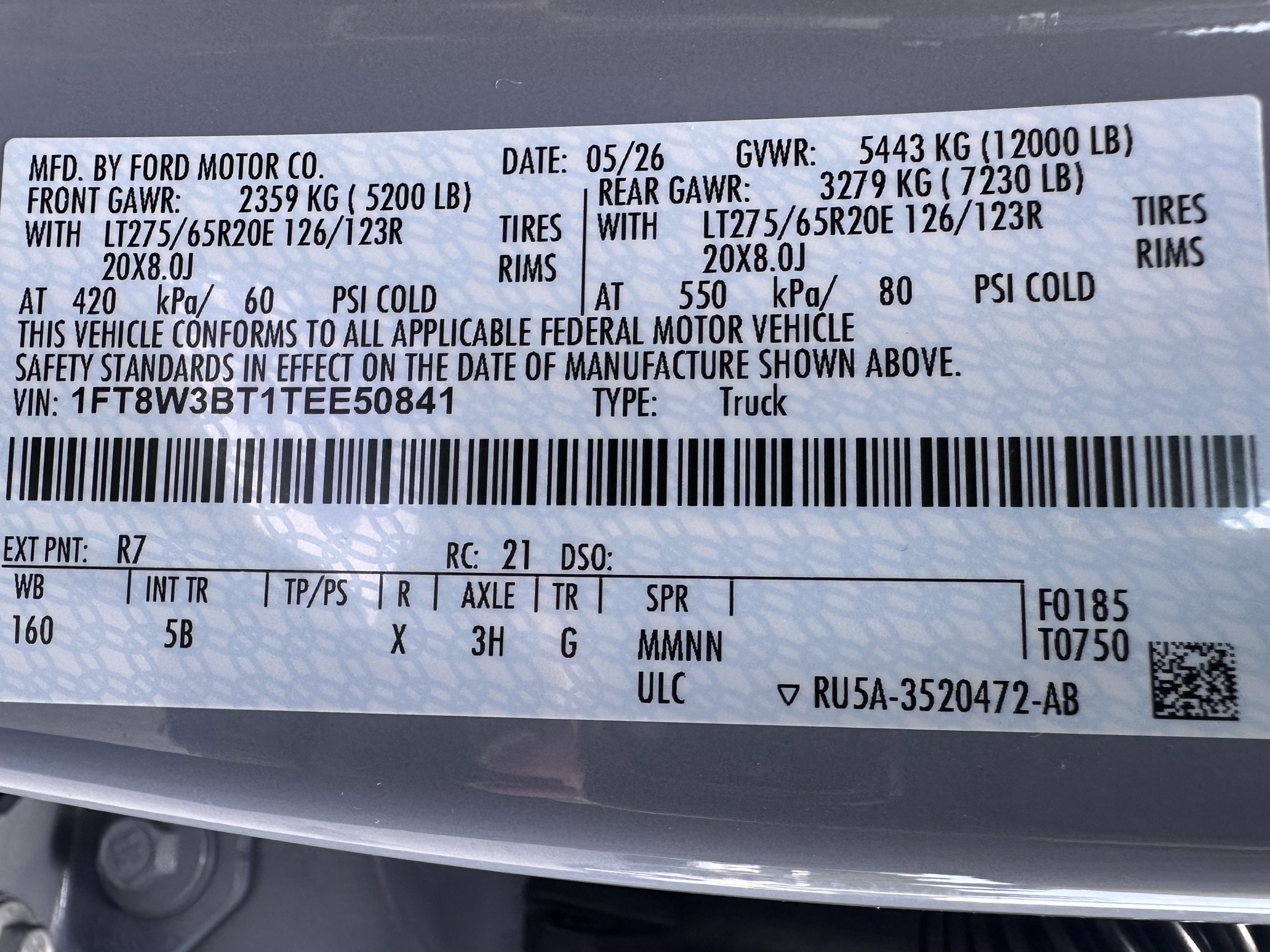 2026 Ford Super Duty F-350 SRW LARIAT