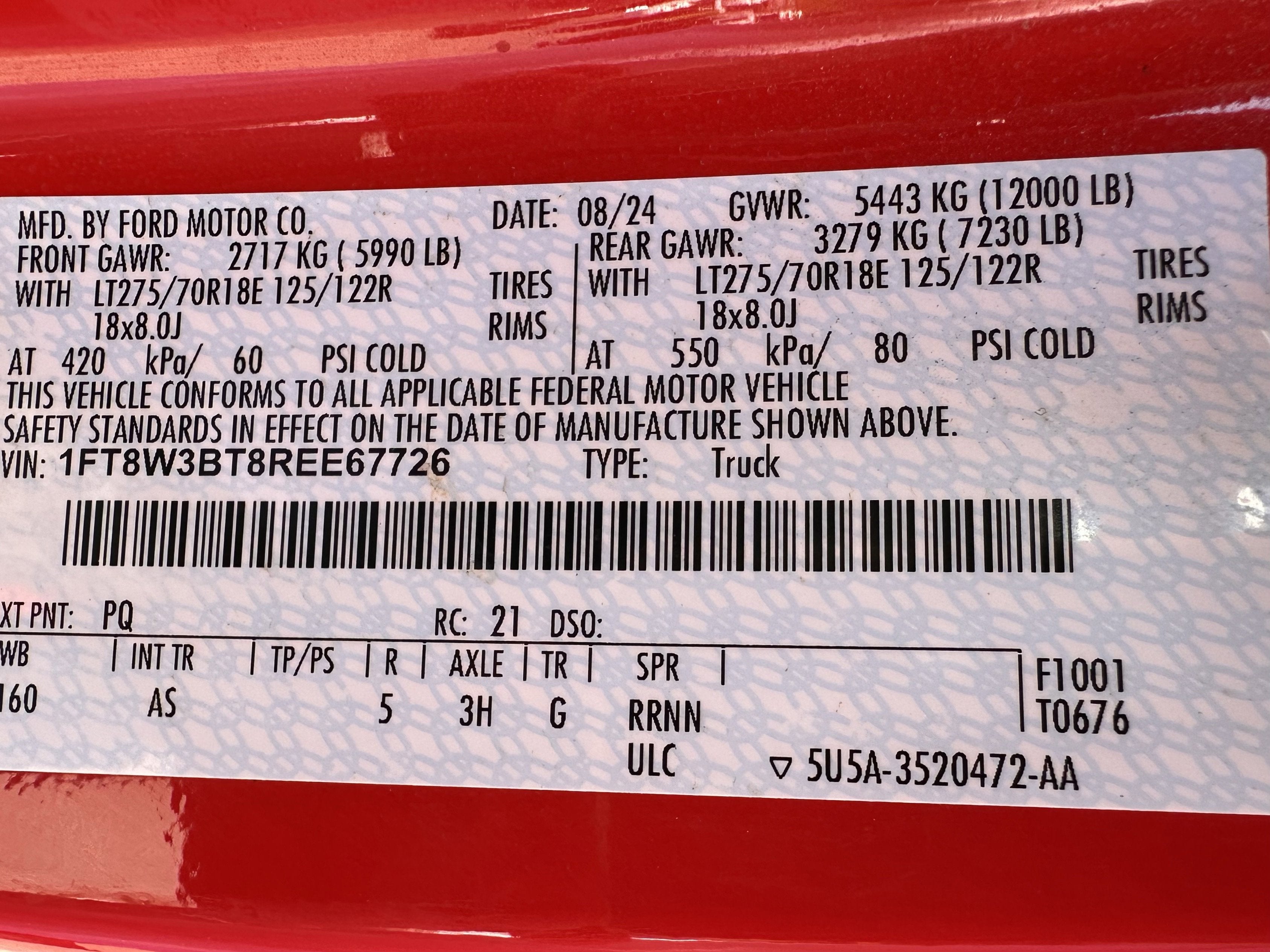 2024 Ford Super Duty F-350 SRW XL