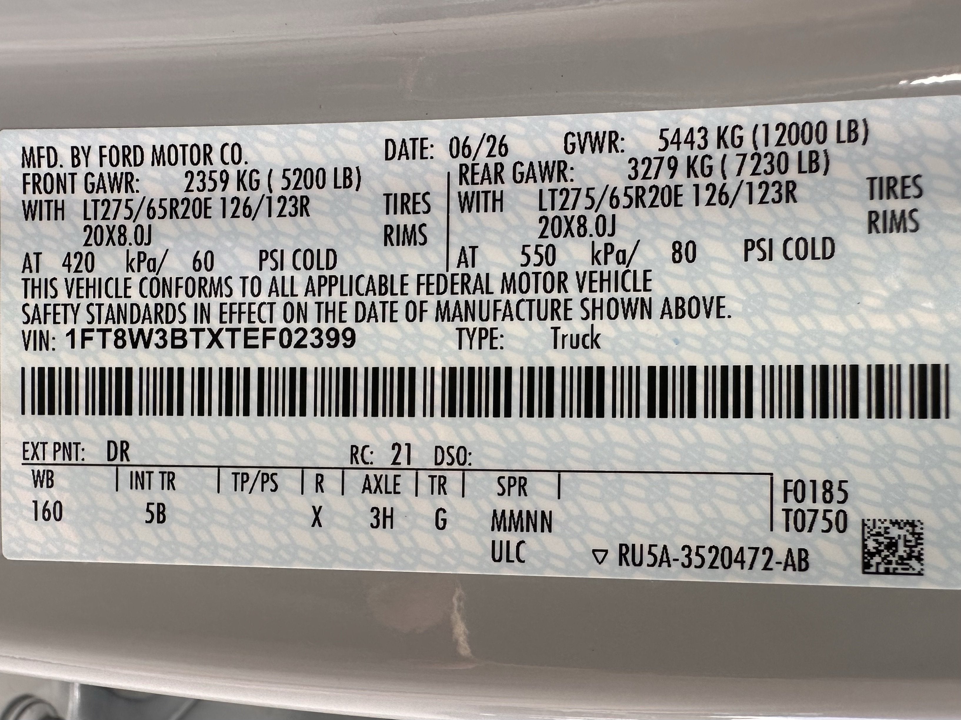 2026 Ford Super Duty F-350 SRW LARIAT