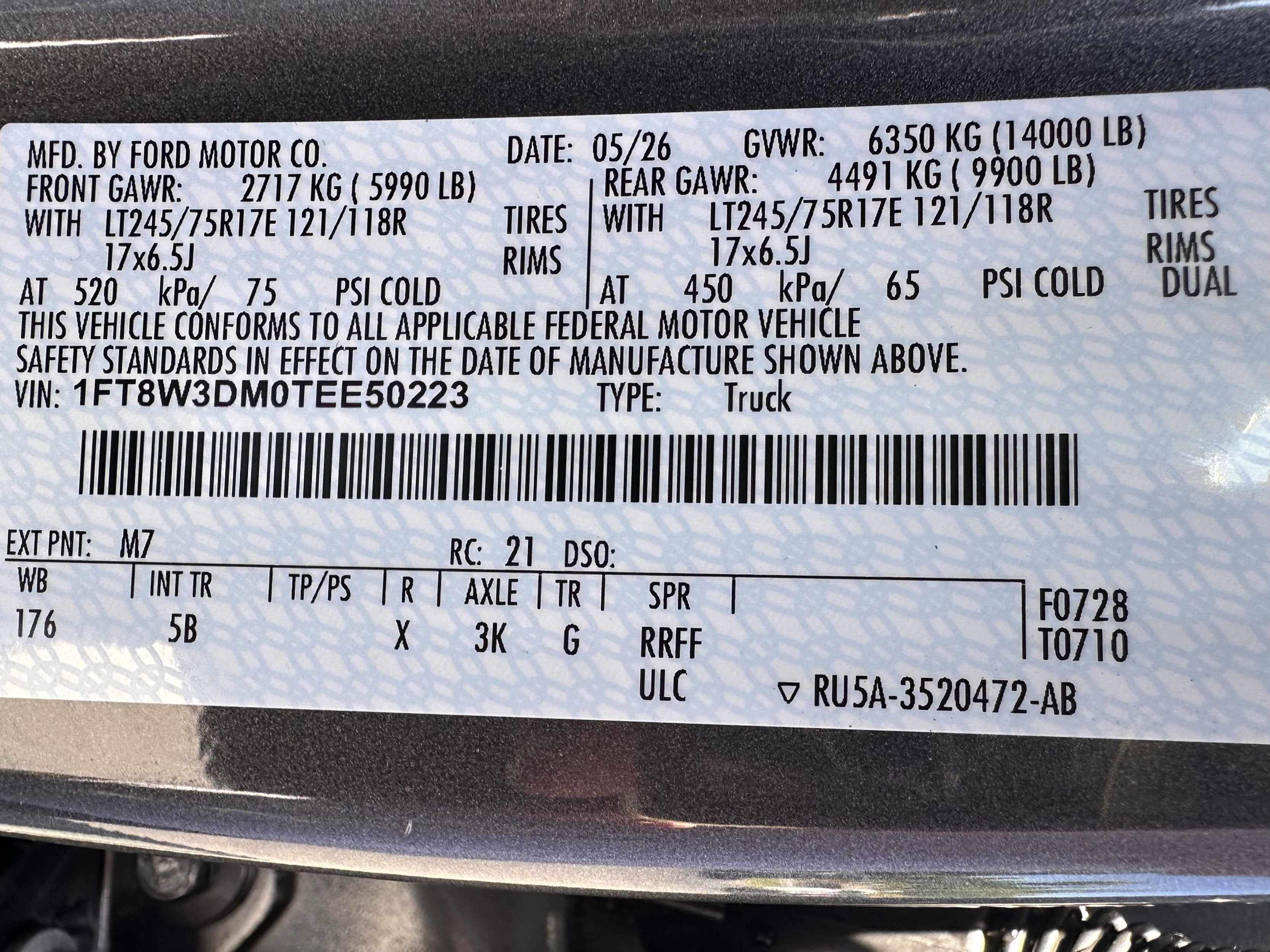 2026 Ford Super Duty F-350 DRW LARIAT