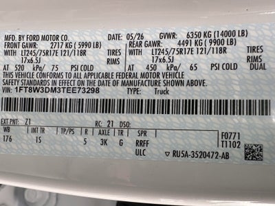 2026 Ford Super Duty F-350 DRW XL