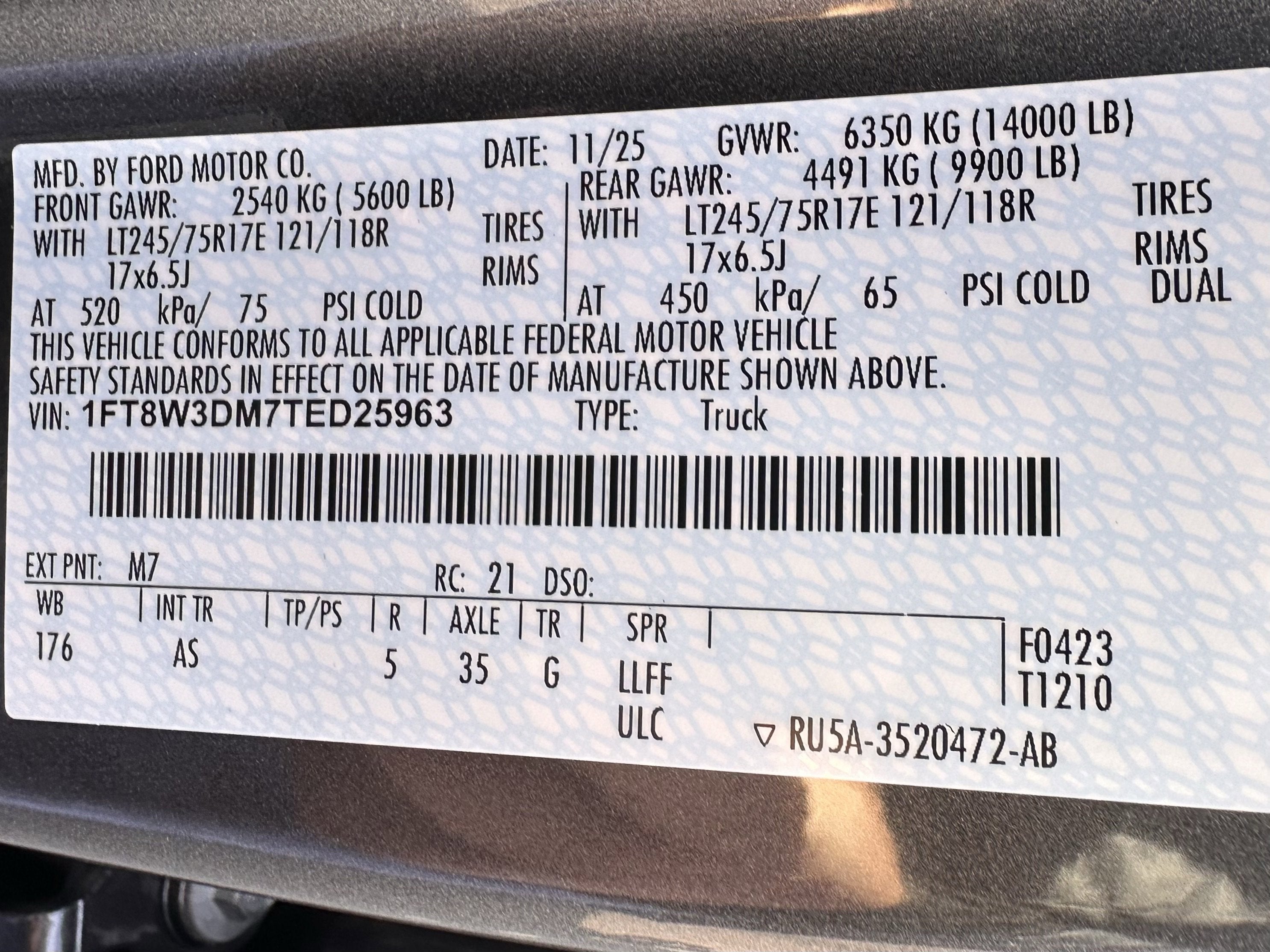 2026 Ford Super Duty F-350 DRW XL