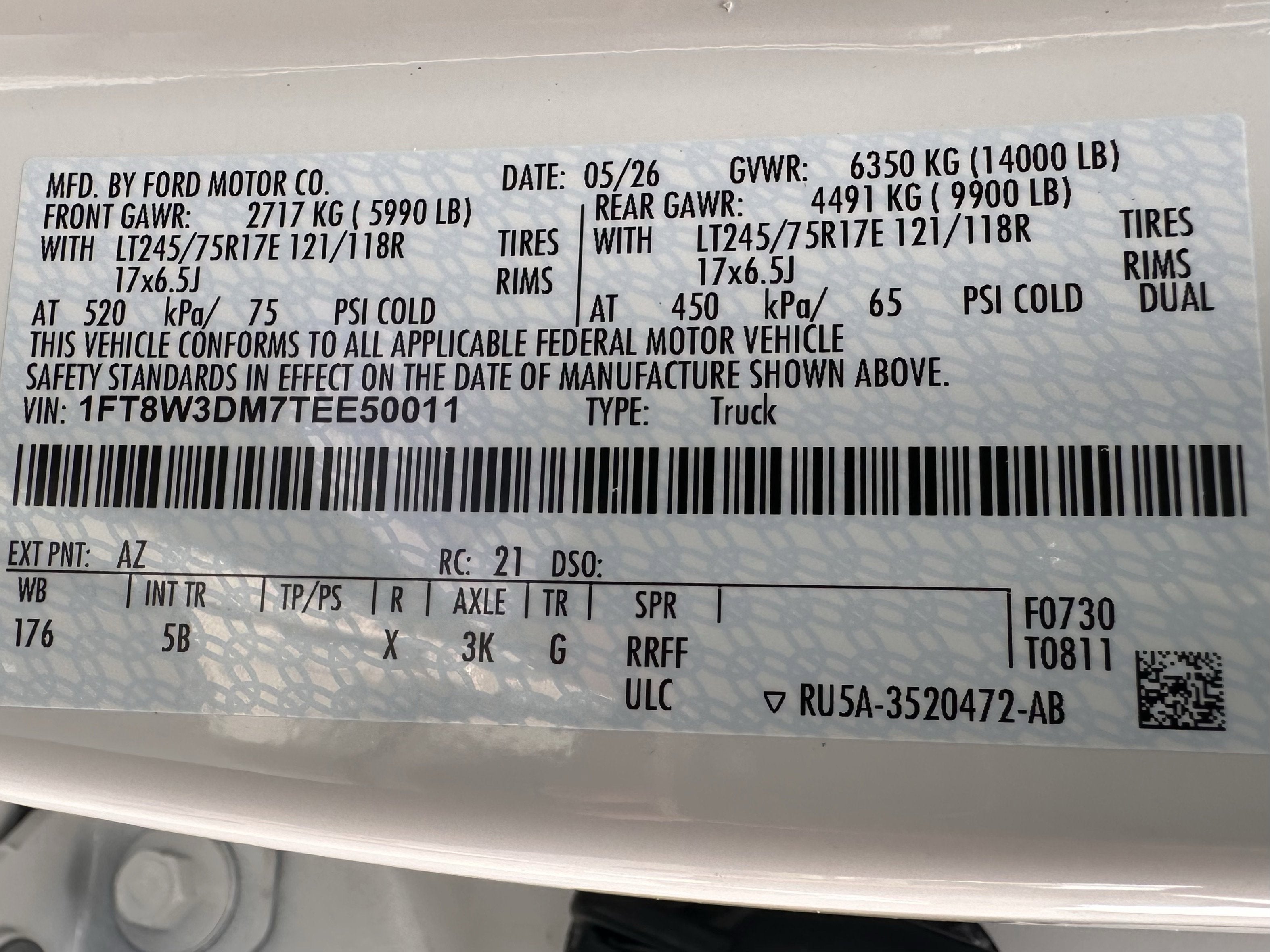 2026 Ford Super Duty F-350 DRW LARIAT