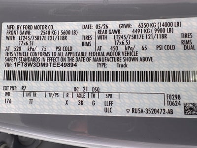 2026 Ford Super Duty F-350 DRW Platinum