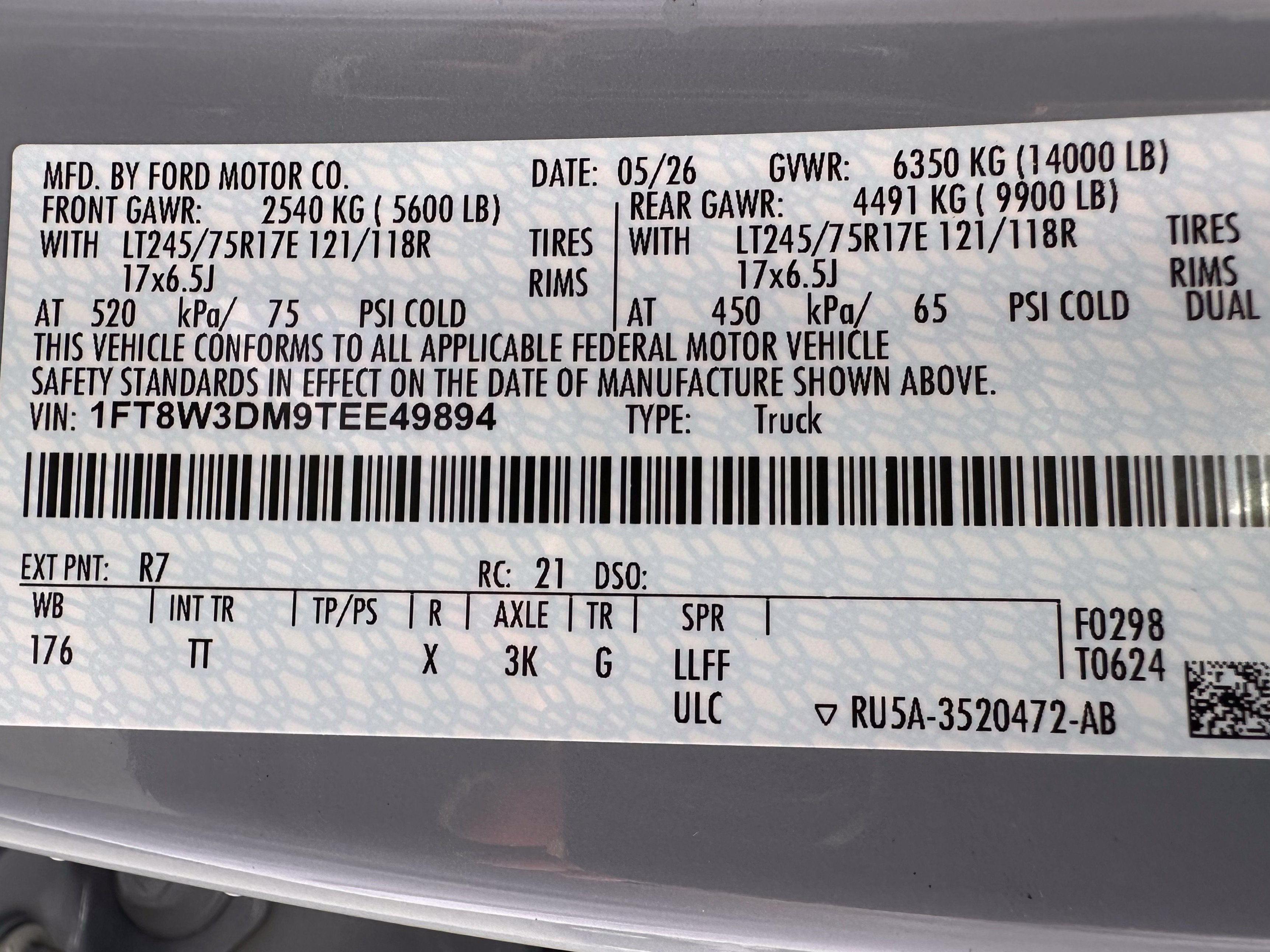 2026 Ford Super Duty F-350 DRW Platinum