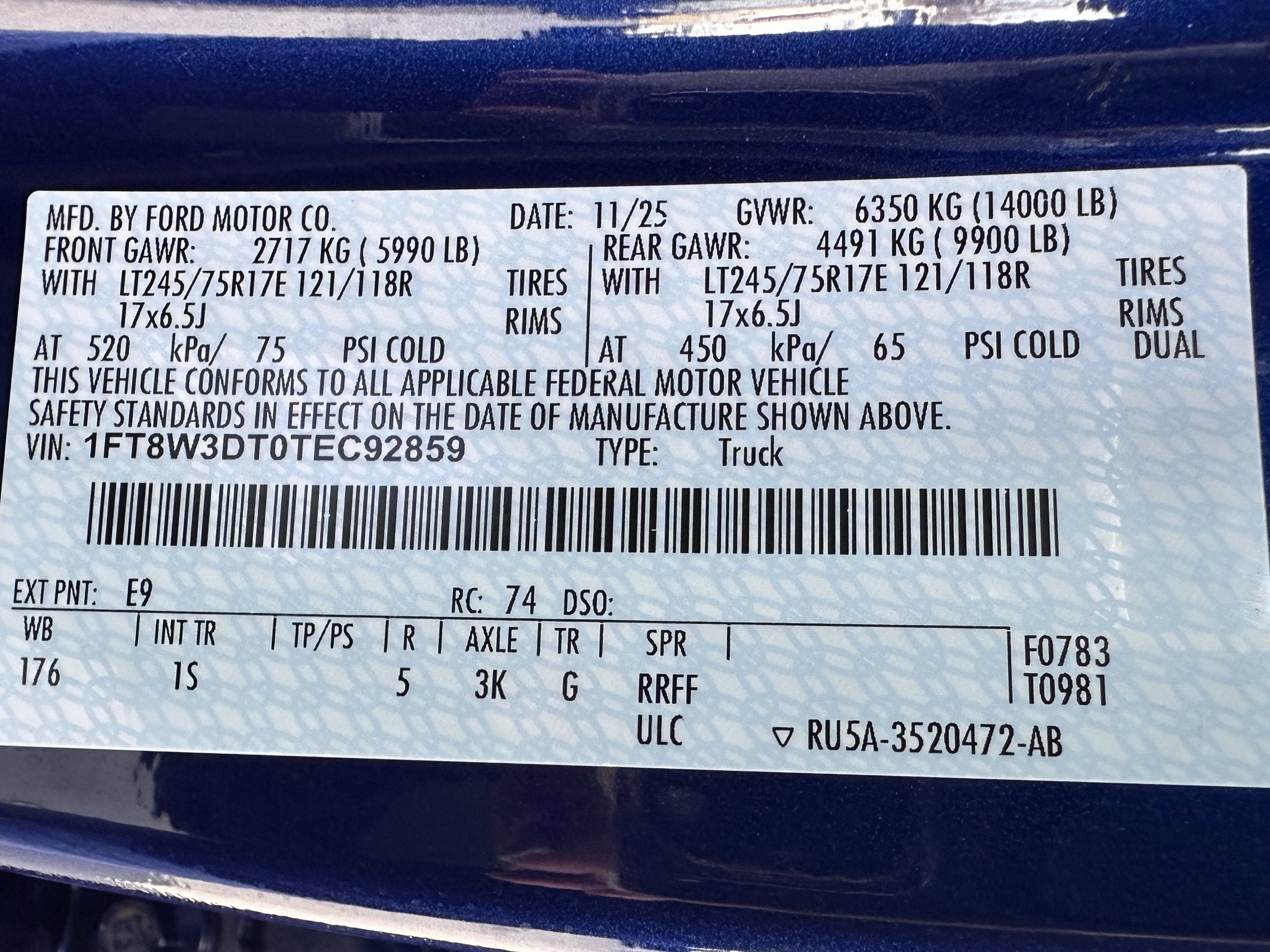 2026 Ford Super Duty F-350 DRW XL