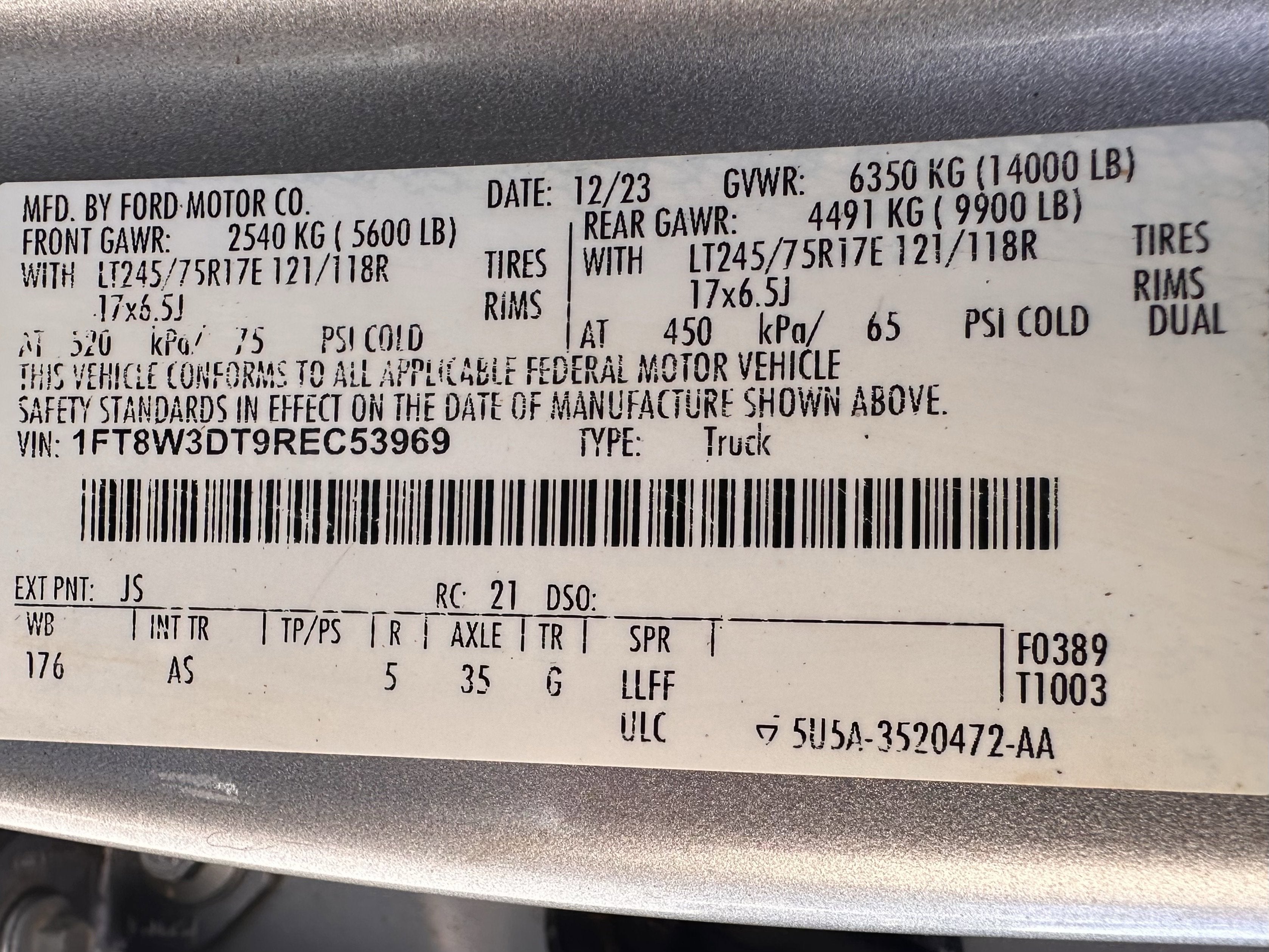 2024 Ford Super Duty F-350 DRW XL