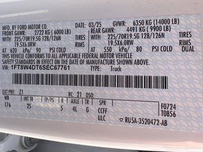 2025 Ford Super Duty F-450 XLT