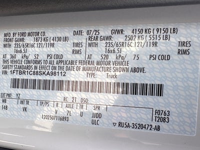 2025 Ford Transit MR Cargo Van XL