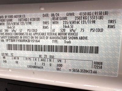 2024 Ford Transit LR Cargo Van XL