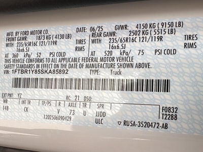 2025 Ford Transit LR Cargo Van XL